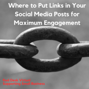 social media links for maximum engagement